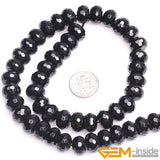 Natural Agates Rondelle Spacer Loose Beads 15 inch Strand DIY Jewelry Bead