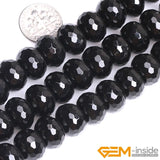 Natural Agates Rondelle Spacer Loose Beads 15 inch Strand DIY Jewelry Bead
