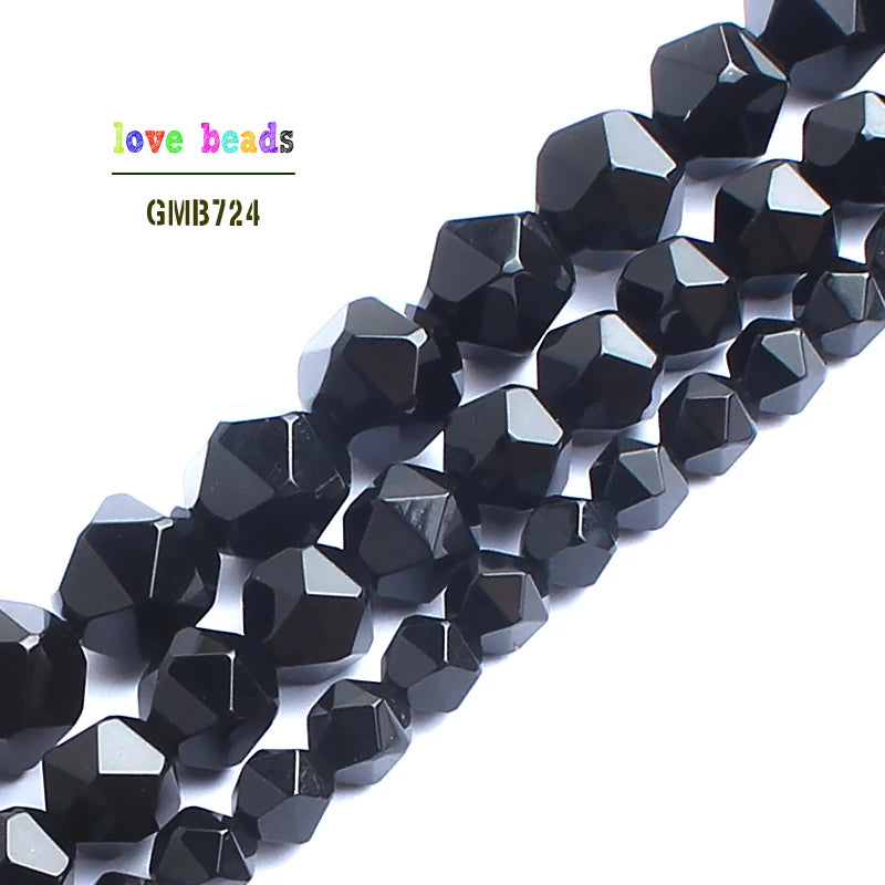 Agates Stone Beads 15inch Faceted Gem Round Beads 6/8/10mm