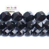 Agates Stone Beads 15inch Faceted Gem Round Beads 6/8/10mm