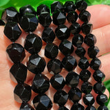 Natural Agates Stone Beads Faceted Loose Spacer Bead 6 8 10mm