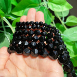 Natural Agates Stone Beads Faceted Loose Spacer Bead 6 8 10mm