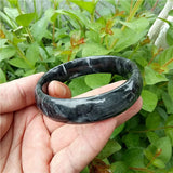 Wide Jade Bracelet Boutique Jewelry Men's and Women's, Hand Carved