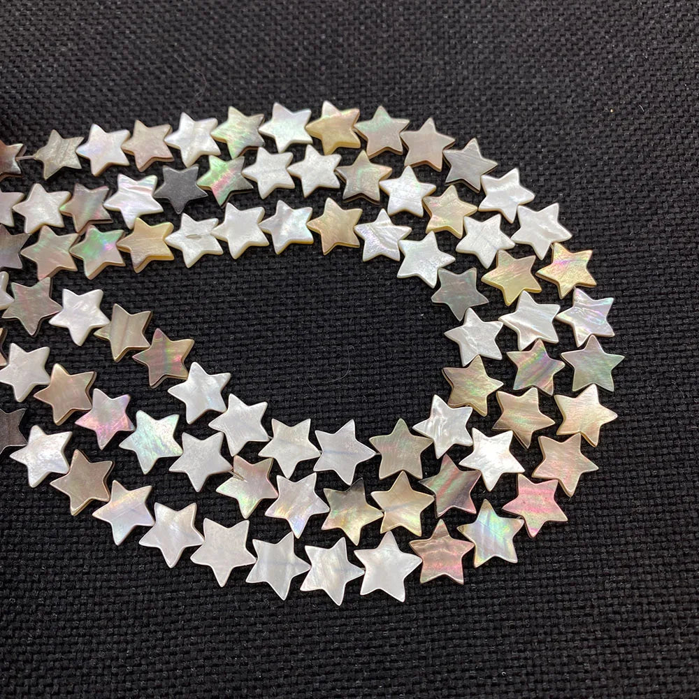 Natural Shell Loose Beads Strand Star Shape 6-12mm Size DIY Necklace Bracelets