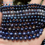 Round Freshwater Pearl Beads for Jewelry Making DIY