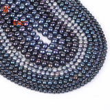 Freshwater Pearl Beads Round Shape Dyeing Punch for Jewelry Making
