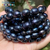 Freshwater Pearl Beads Rice Shape Loose for Jewelry Making DIY 4-5/7-8/9-10mm