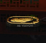 Hetian Jade Coin Wealth PiXiu Pendant Necklace