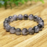Natural Tourmaline Quart-z Gemstones Bracelet