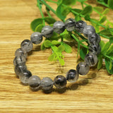 Natural Tourmaline Quart-z Gemstones Bracelet