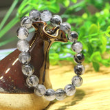 Natural Tourmaline Quart-z Gemstones Bracelet