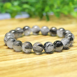 Natural Tourmaline Quart-z Gemstones Bracelet