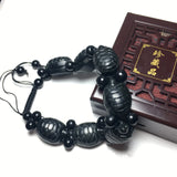 Natural Jade Tortoise Elastic Bracelet Charm Jewellery Accessory