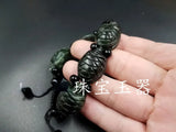 Jade Tortoise Elastic Bracelet Luck Amulet Charm