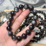Moonstone Clear Beads Sunstone Bracelet Crystal 7-10mm