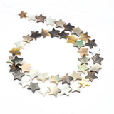 Mother of Pearl Shell Star Beads for Jewelry Making