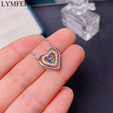 Natural Opal Necklace, Rare Gems, Firecolours, 925 Pure Silver