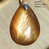Orange Moonstone Sunstone Pendant Necklace Heart Water Drop Women Gemstone