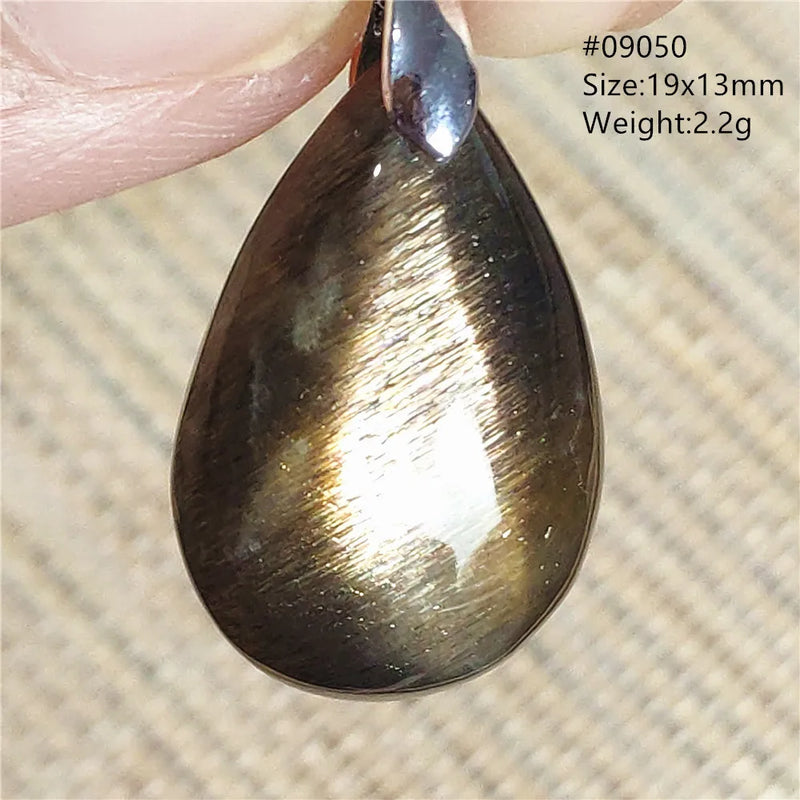 Orange Moonstone Sunstone Pendant Necklace Heart Water Drop Women Gemstone