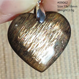 Orange Moonstone Sunstone Pendant Necklace Heart Water Drop Women Gemstone