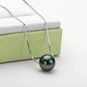 Natural Pearl Necklace Pendant For Women,925 Silver Chain