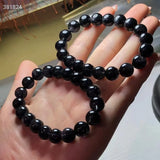 Rutilated Quartz Bracelet Clear Beads 8mm-12mm AAAAAA