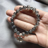 Rutilated Quartz Bracelet Sterling Silver Women's Fine Jewelry