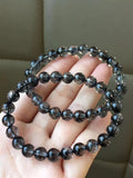 Rutilated Quartz Crystal Bracelet 7mm 8mm 9mm Beads Reiki Bangle AAAA