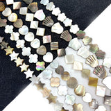 Natural Shell Beads Carved Jewelry Pearl Shell Loose Beads