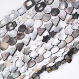 Natural Shell Beads SquareTriangle Cross Spacer Bead for Jewelry Making 10pcs