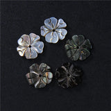 Mother of Pearl Shell Flower Plum Pendant for Jewelry Making
