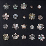 Mother of Pearl Shell Flower Plum Pendant for Jewelry Making