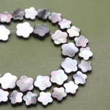 Shell Mother-of-pearl Flower Beads for DIY Jewelry