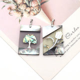 Natural Shell Splicing Pendants for Jewelry Making
