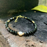 Natural Spinel Bracelet Stone Irregular Jewelry GEM Beads Healing