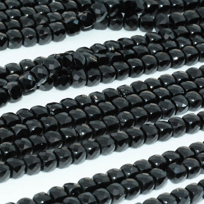 Natural Spinel Faceted Irregular Cube Bead 4.2mm~4.5mm