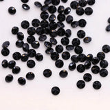 Natural Spinel Small Dots 0.9mm Round Diamond Cut Clock Jewelry Set