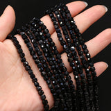 Spinel Stone Beads Faceted Square 4mm Strands