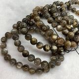 Sunstone Moonstone Beads Bracelet Round Spacer Gems Charm