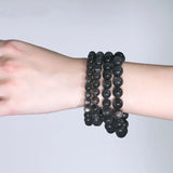 Sunstone Moonstone Beads Bracelet Crystal Jewelry 7mm-10mm