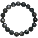 Sunstone Moonstone Beads Bracelet Crystal Jewelry 7mm-10mm