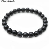 Tourmaline 8mm Stone Round Beads Bracelet