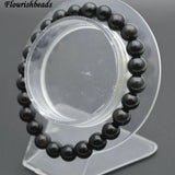 Tourmaline 8mm Stone Round Beads Bracelet