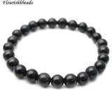Tourmaline 8mm Stone Round Beads Bracelet