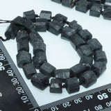 Natural Tourmaline Tube Nugget Beads 9mm-12mm