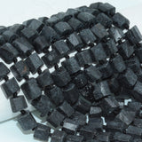 Natural Tourmaline Tube Nugget Beads 9mm-12mm