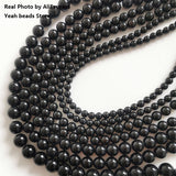 Natural Tourmaline Round Beads 4mm-12mm