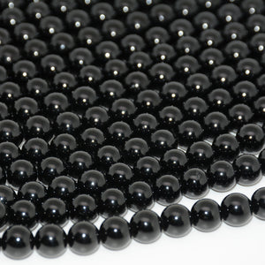Natural Tourmaline 6mm Round Beads