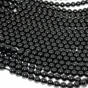 Natural Tourmaline 6mm Round Beads