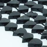 Natural Tourmaline Rough Cutting Flat Drop Beads 10-15mm 4-5mm
